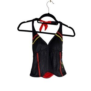 COOGI Black Swim Top Tankini Women’s Size 12